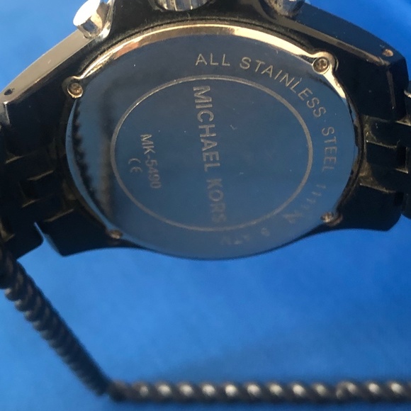 Michael Kors Chronograph Ladies Watch MK5490--Black main image 6